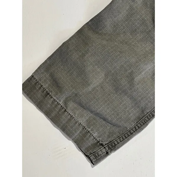 Rock Revival Vintage Y2K Cargo Capri Pants Green Gray Utility Low Rise Grunge 28 - Image 7