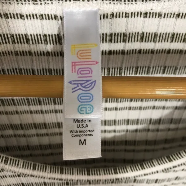 Striped Tunic top Lularoe Size‎ Medium - Image 6
