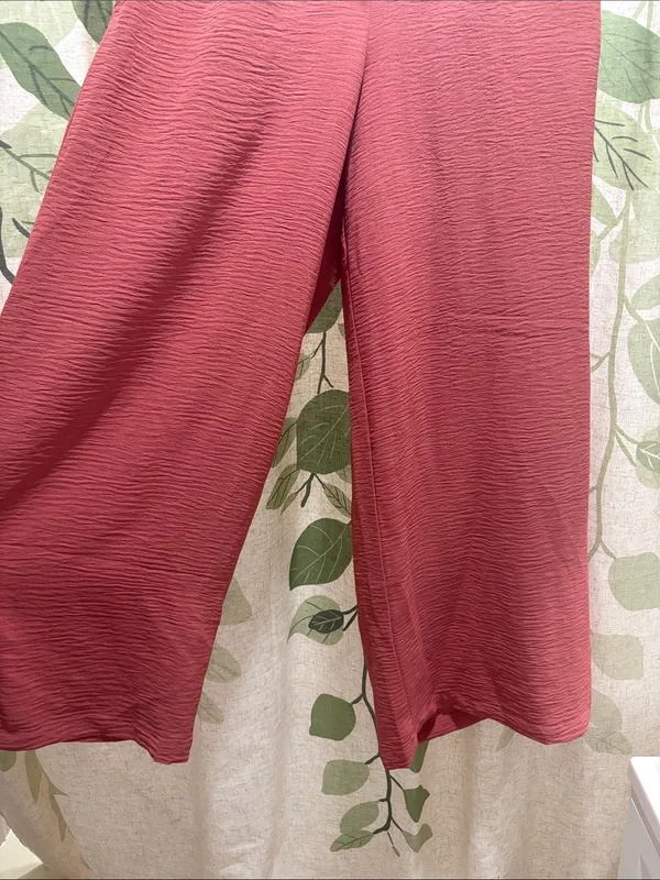 Mystree Brick Wide-Leg Maxi Pants - Image 2