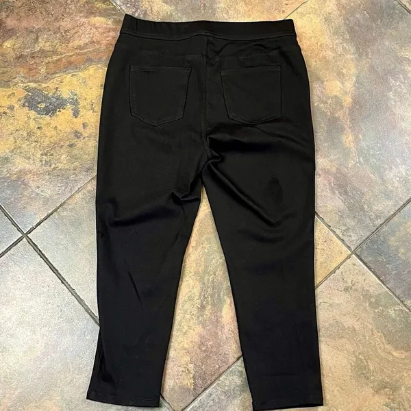 Time and Tru Women’s Black Skinny Pants Large (12-14) - Image 9