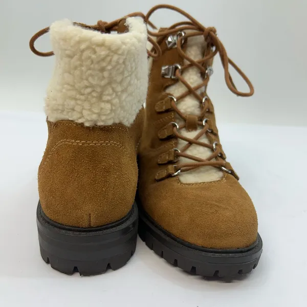 Marc Fisher Brown Suede Winter Boots size 7.5 - Image 4