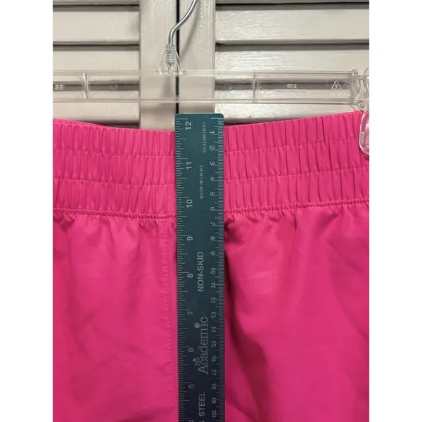 AVIA Shorts Women Running Active Gym Sport Pull On Size XL Lined Hot Pink Logo‎ - Image 2