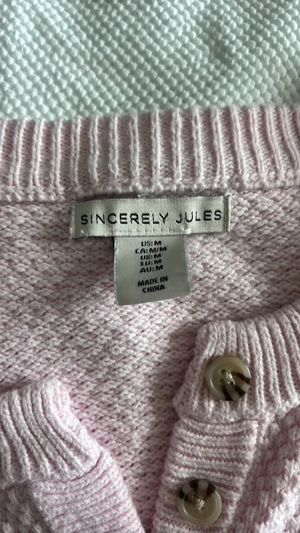 Pink sincerely Jules sweater - Image 2