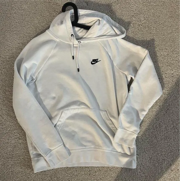 White Nike Hoodie Women’s - Image 4