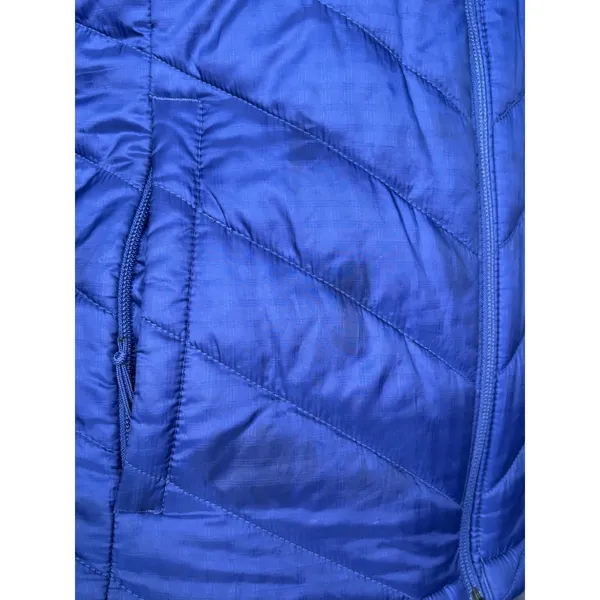 Columbia Omni-Heat Puffer Jacket Womens Medium Purple Quilted Full Zip Coat - Image 9
