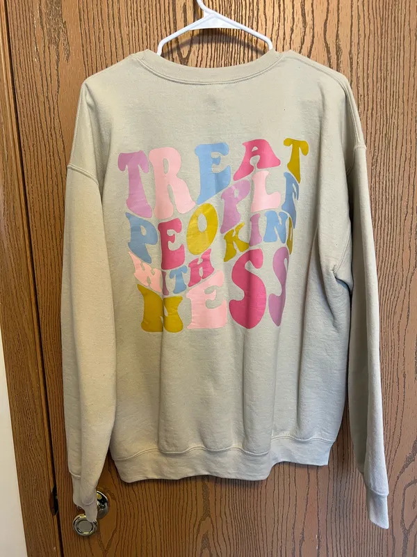 Treat People With Kindness Gildan Sweatshirt - Image 3