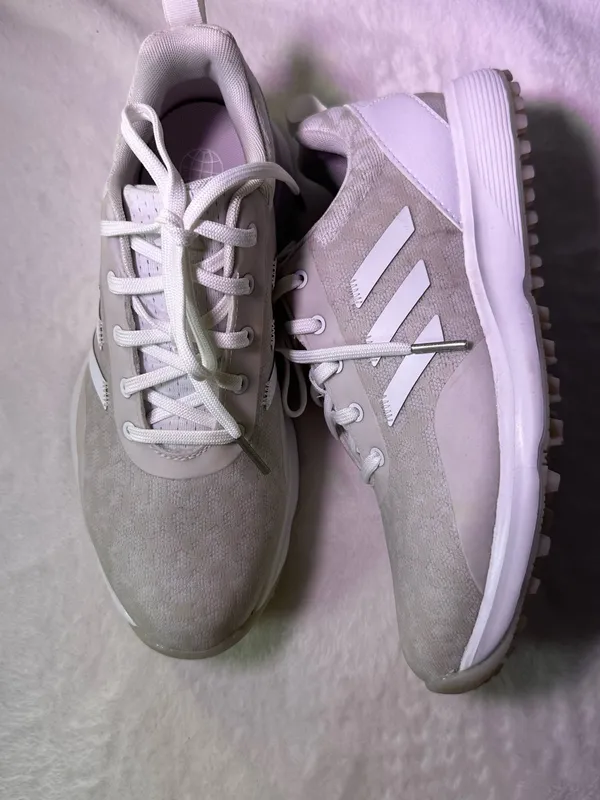 adidas Women's White Athletic Sneakers - Image 6