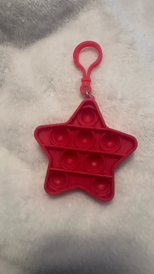 Red star pop it fidget - Image 2