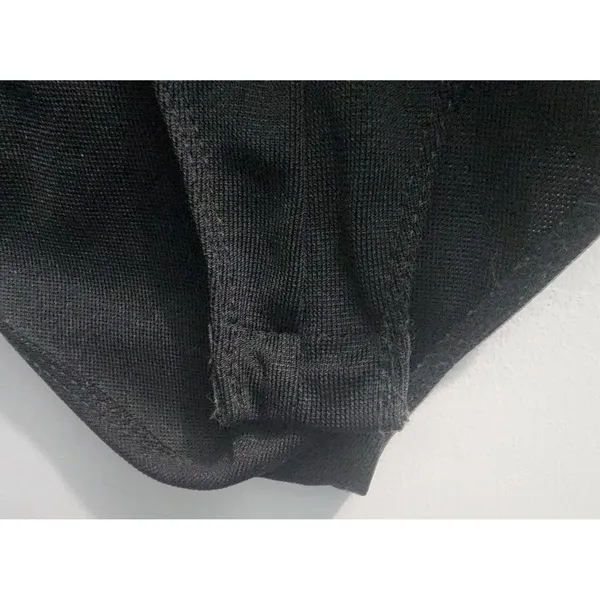 Zara Collection Medium Black Sleeveless Bodysuit Top, Deep V Neck, Casual‎ - Image 4
