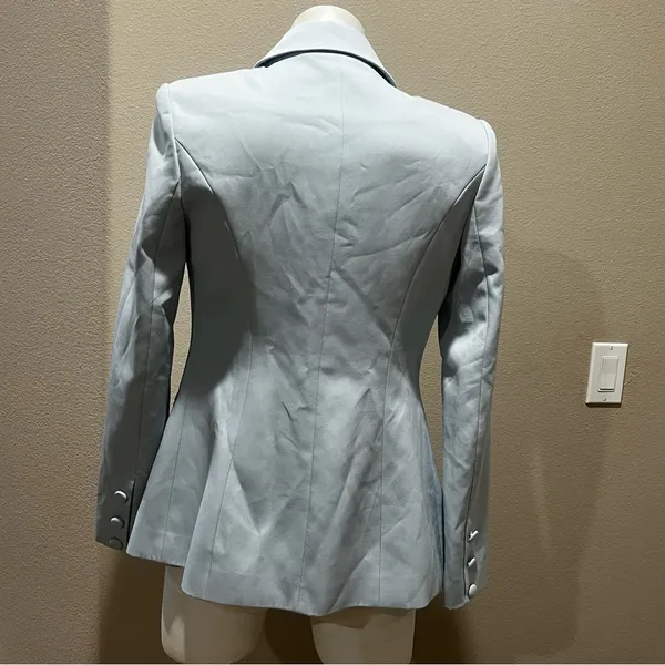 Meshki light  blue button up blazer - Image 9