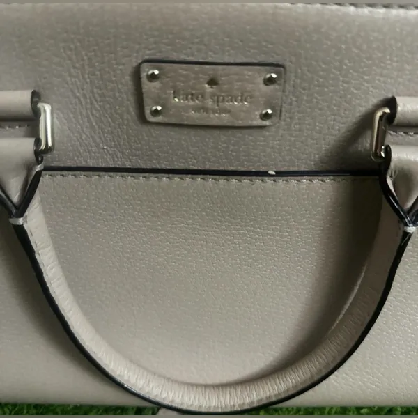 Kate Spade Leather Satchel Crossbody Bag Top Handle Purse - Image 3
