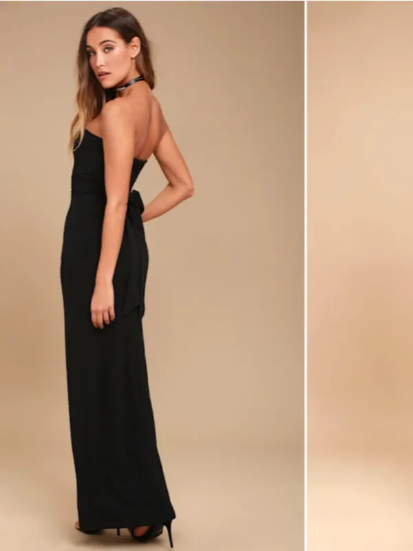 LULUS Prom Chic Wedding Holiday Sexy Elegant Vixen Sophisticated Cocktail Maxi - Image 3