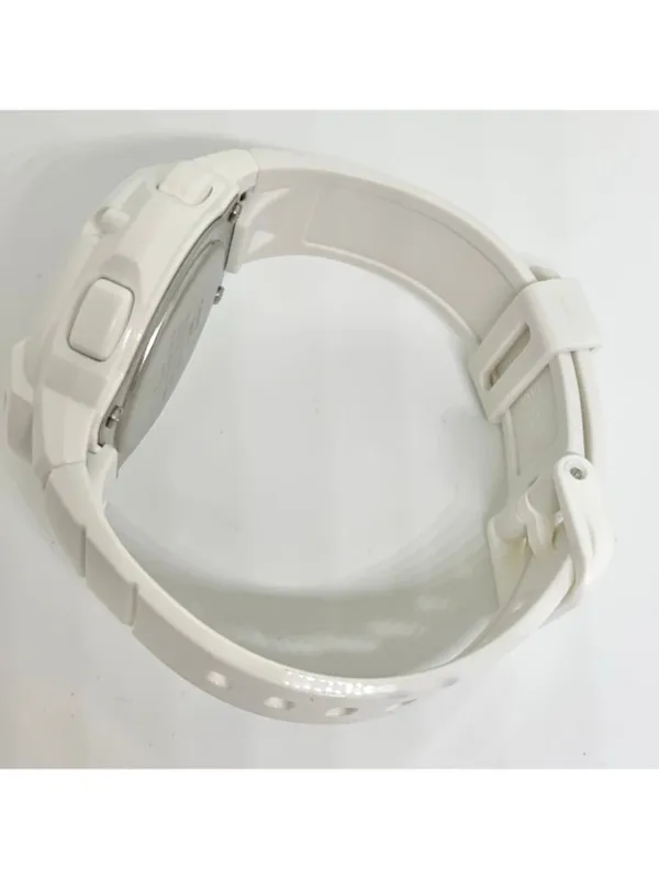Casio illuminator Women's Digital Watch 39mm LWS1200H white resin band running - Image 8