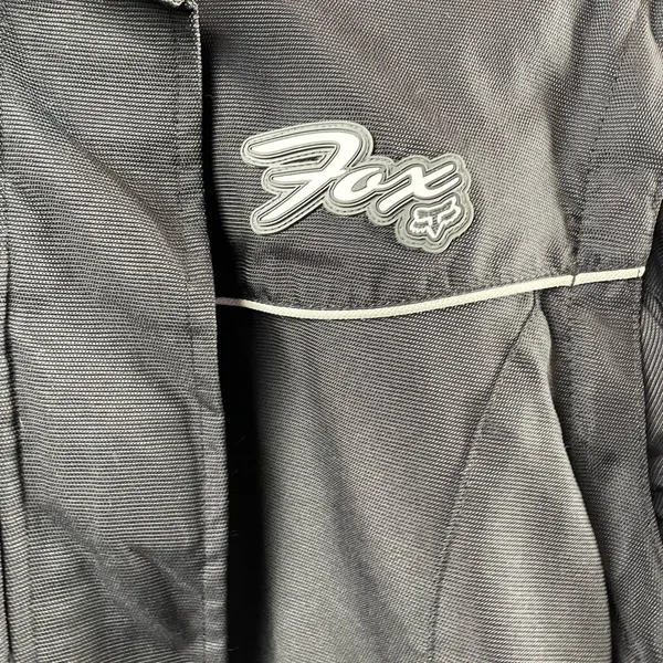 Fox Racing Dakota Full Zip Nylon Moto Jacket in‎ Black Size Medium - Image 3