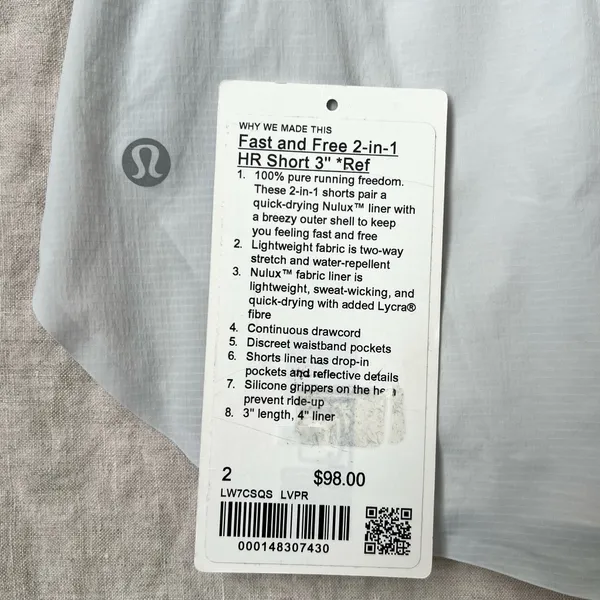 Lululemon Fast and Free Shorts - Image 7