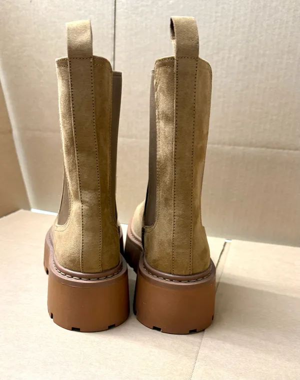 H&M Chunky Chelsea Platform Boots - Image 4