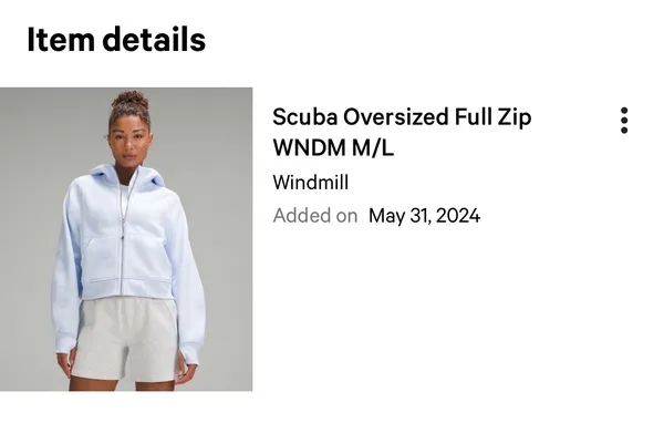 Lululemon Scuba Oversized Full-Zip M/L - Image 7