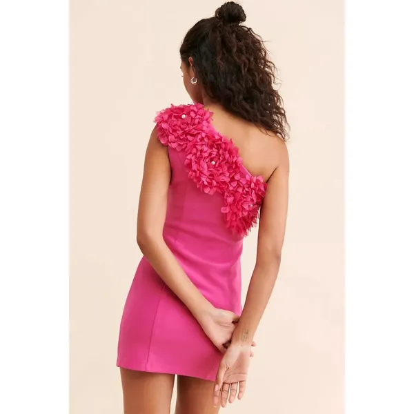 ELLIATT Uma Mini Dress in Pink Size Small - Image 16