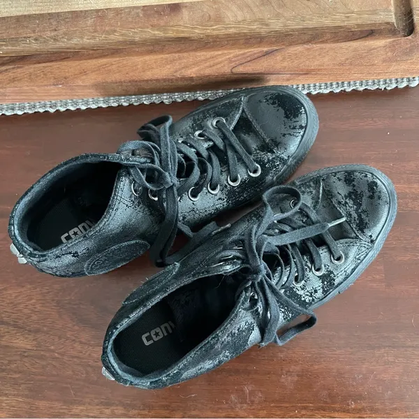•Converse Chuck Taylor All Star hidden wedge sneaker• Size 8 - Image 2