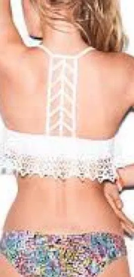 Victoria's Secret White Bikini Top - Image 2