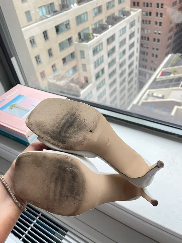 Nordstrom White Heels - Image 7