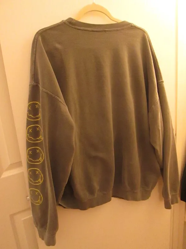 Nirvana Urban Outfitters Crewneck Oversized - Image 2