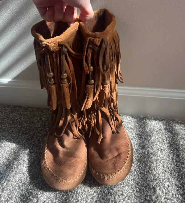 Fringe boots Size 7 - Image 3