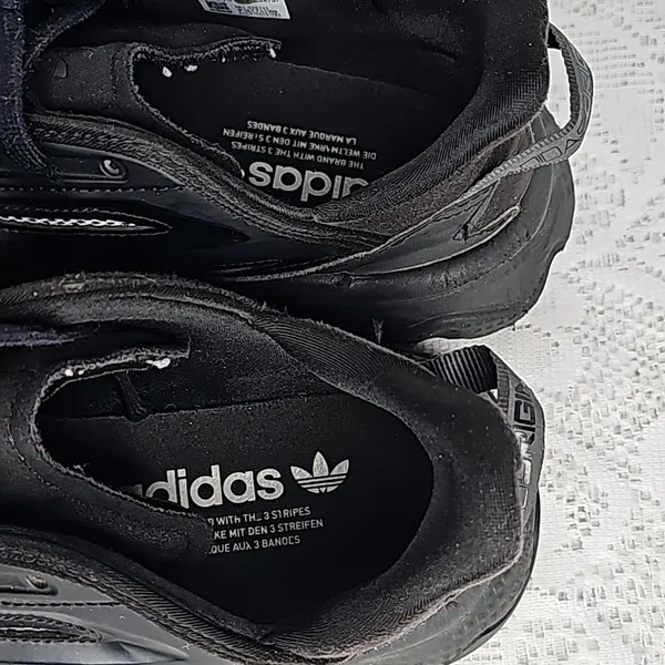 Adidas Ozweego Celox core black low top lace up athletic shoes sz 9 - Image 5
