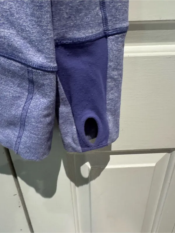 lululemon athletica Lavender Full-Zip Hoodie Jacket - Image 3