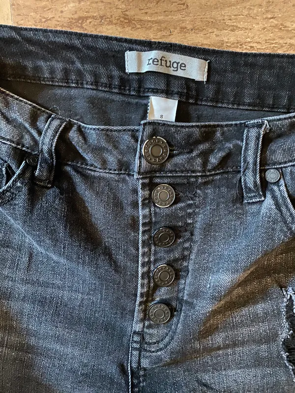 Shorts Black Size 8 - Image 3
