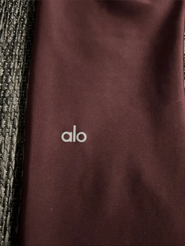 Alo Yoga 7/8 High Waist Airlift Legging Burgundy Cherry Cola - Image 6