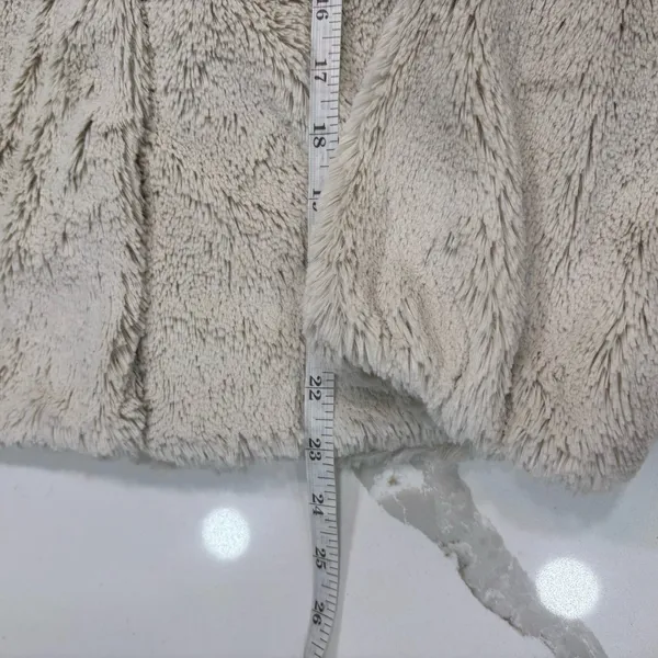 Patagonia Jacket Womens Size Small Pelage Cream High Pile Fleece Zip Up - Image 4