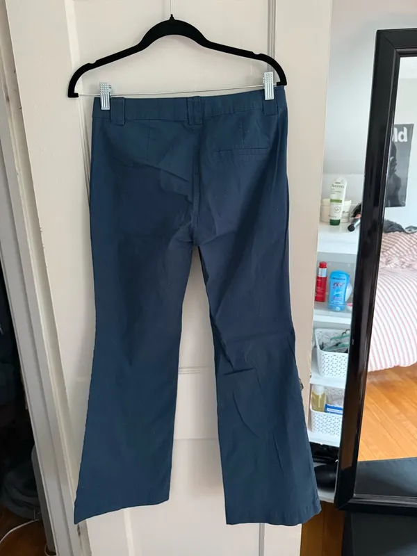 Wild fable low rise flare blue pants - Image 3