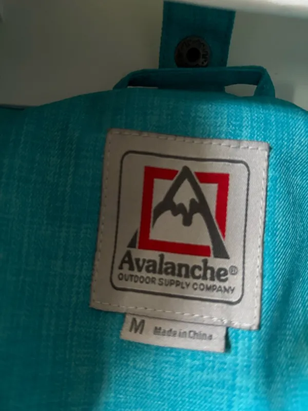 Avalanche Teal Waterproof Ski Jacket with Hood - Image 5