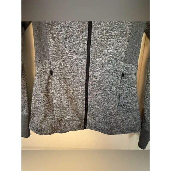Champion Grey Zip up with Thumb Holes Women's Sz XS - Image 5