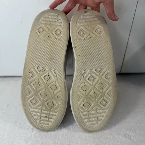 Jeffrey Campbell PLAY Size 9 Chunky Platform White Leather Sneakers Women Grunge - Image 12