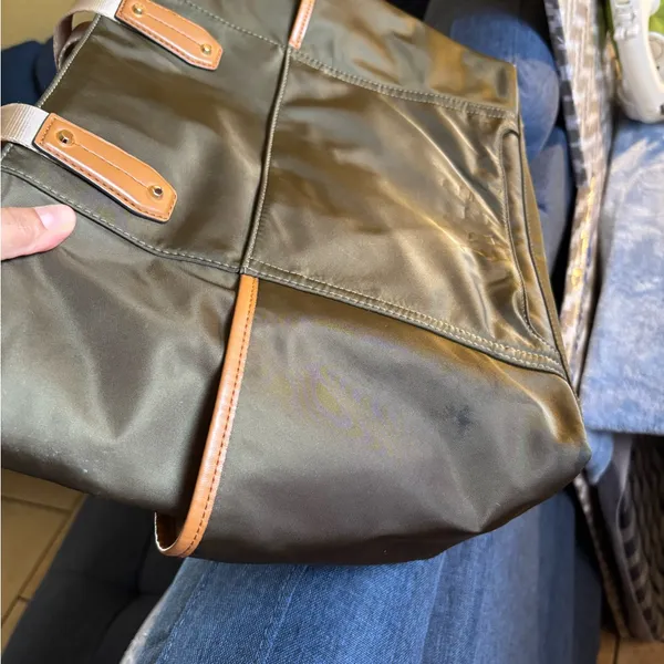 Michael Kors Olive and Tan Men's Backpack  #018 - Image 7