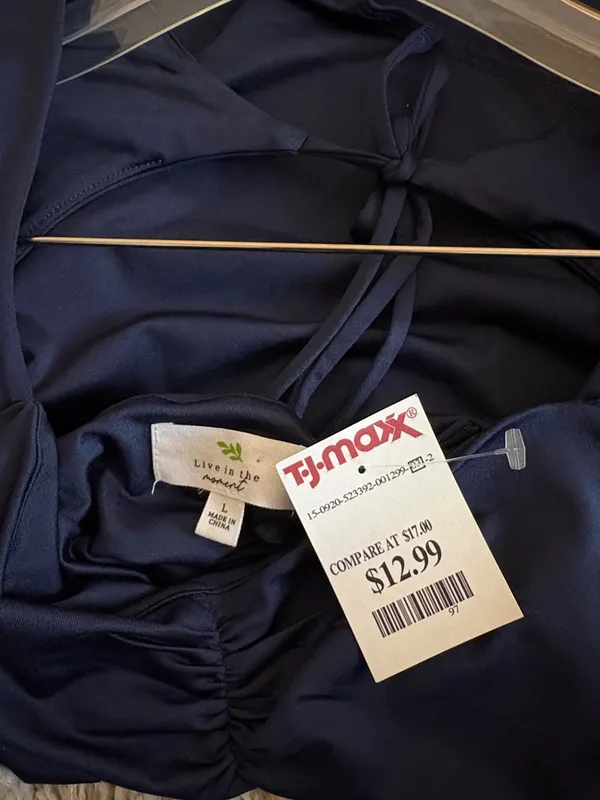 TJ Maxx Navy bodysuit - Image 3