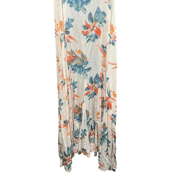 Free People Intimately Star Chasing Slip Maxi Dress in Hibiscus Combo‎ - Image 12
