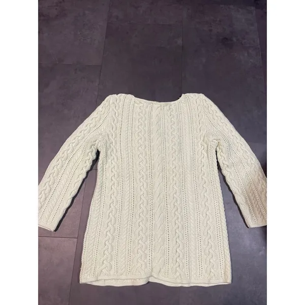 Lauren‎ Ralph Lauren mint greenCable Knit Sweater - Luxurious Comfort B-30 - Image 4