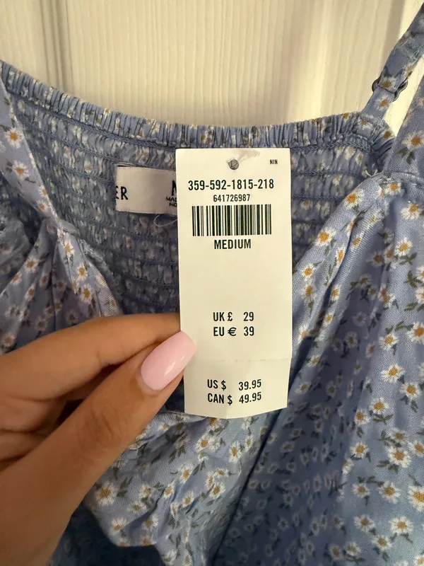 Hollister Floral Romper Dress - Image 3
