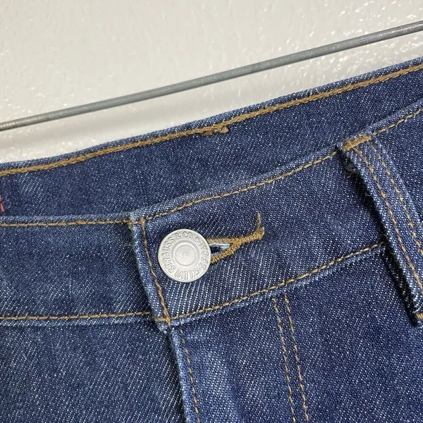 Levis LEJ Re-Issue Slouch Taper Jeans 27 Womens Blue Denim Relaxed Crop Stretch - Image 5