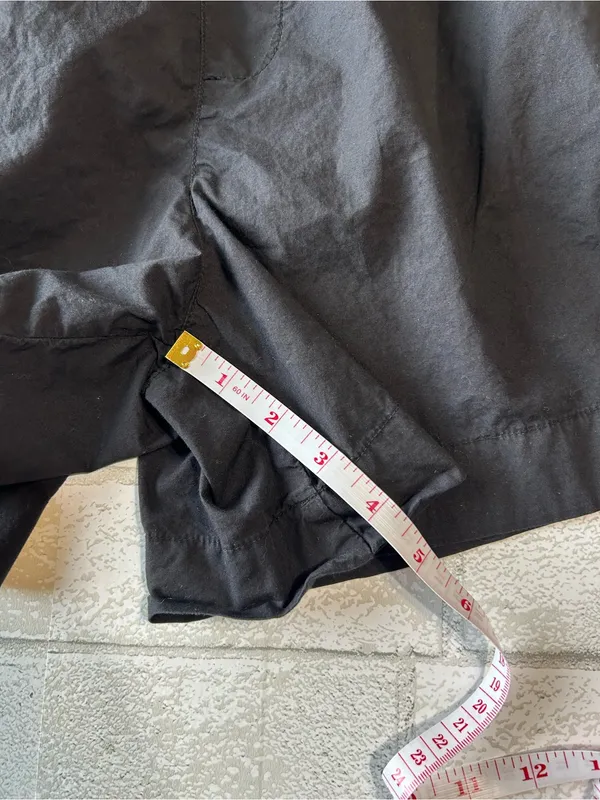 aerie Black Cotton Elastic-Waist Athletic Shorts - Image 7