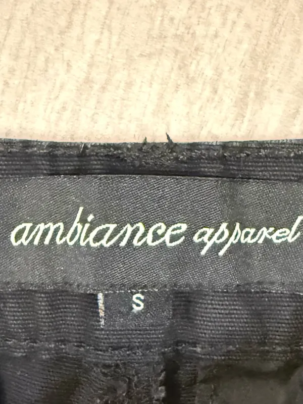 Ambiance Black High-Rise Denim Shorts - Image 4