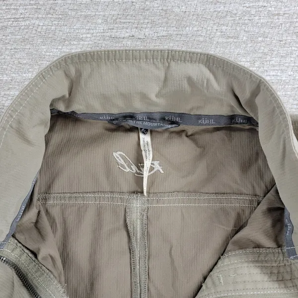 Kuhl Utility Vest Womens S Khaki Zip Up Cargo Military Outdoor Safari Gorpcore - Image 8