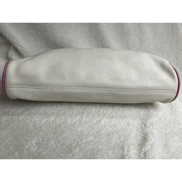 Coach Vintage G05S-5068 Large Work Clutch Pink & White - Image 3