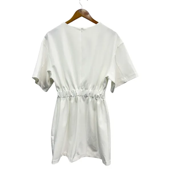 Showpo Karyna Shirt Dress Dress in White size 2 NWT - Image 4