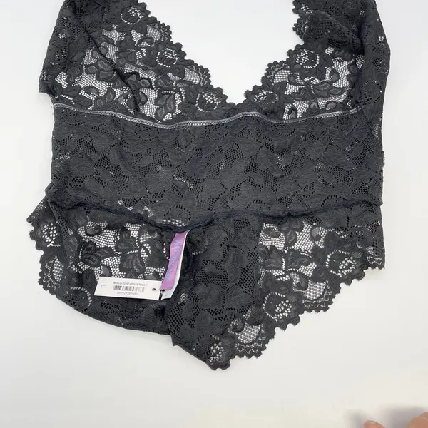 Adore Me Womens Lace Bodysuit Large Coquette Boudoir Romantic Goth Femme Fatale - Image 9