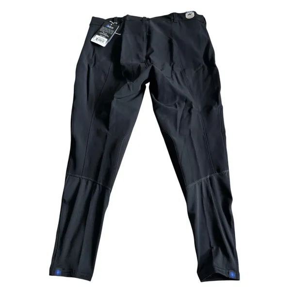 Irideon NWT Women's Riding Tech Fleece Breeches Size 34 Black Equestrian Pants - Image 10