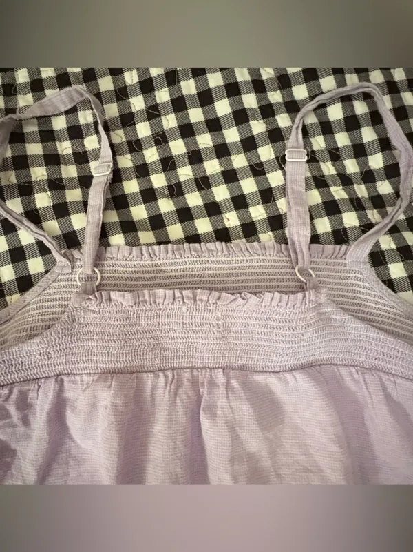 Rachel Ashwell Light Lavender Lace-Trim Camisole Tank Top - Image 5